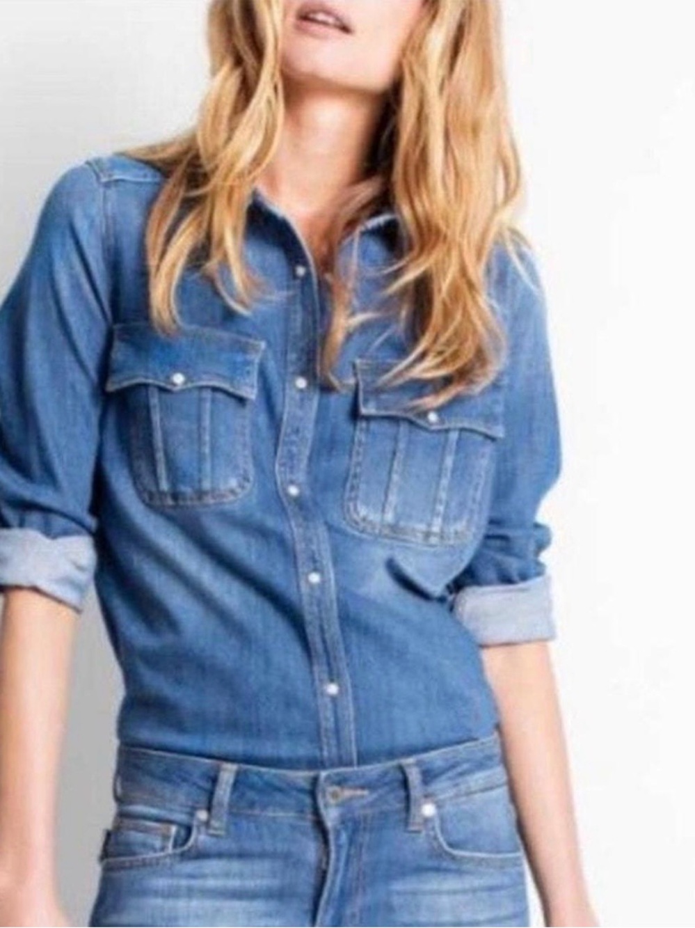 Zadig & Voltaire Taro Denim Shirt (XS)